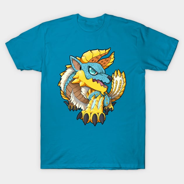 Zinogre chibi 2 T-Shirt by Luisocscomics